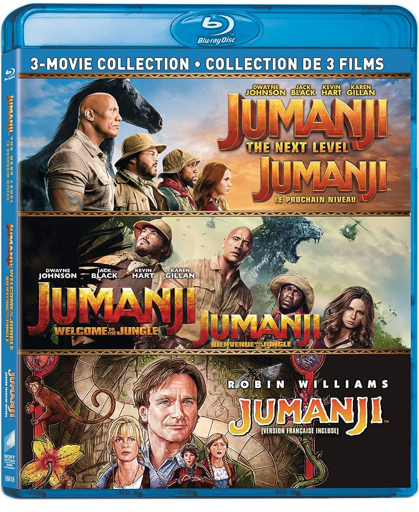 ジュマンジオリジナル&リメイクBlu-rayセット ジュマンジオリジナル&リメイクBlu-rayセット